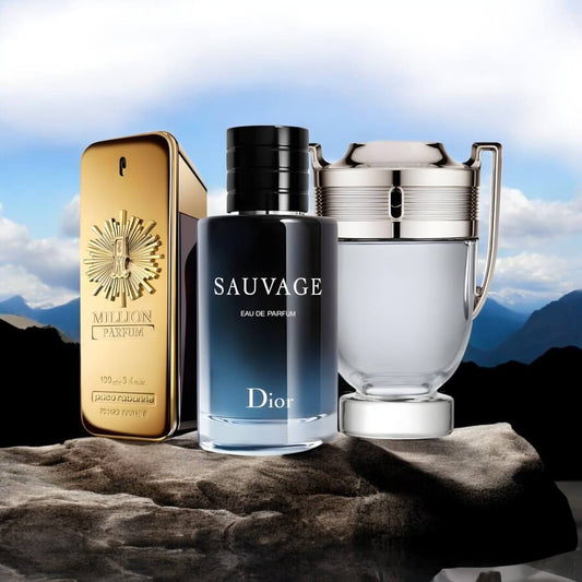 Kit 3x1 de Perfumes Exclusivos para hombres